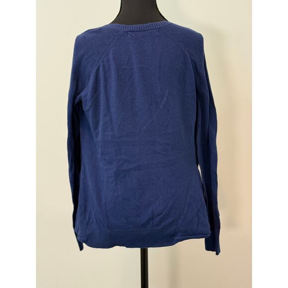 Sparrow Navy Cardigan with Slouchy Pockets - Picture 2 of 3